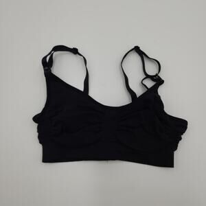 SKIMS SEAMLESS SCULPT BRALETTE BLACK SIZE S/M